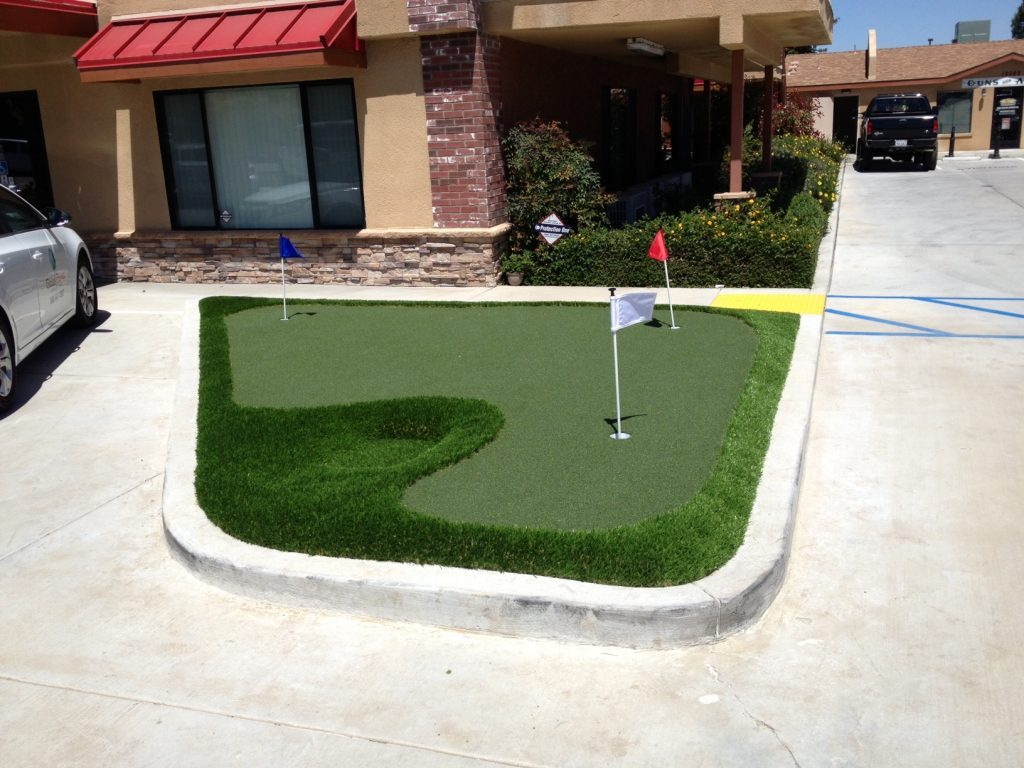 Synthetic Lawn Golf Putting Green Company Coronado, Best Artificial Grass Installation Prices