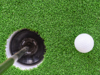 Artificial Turf Golf Greens Installation in Coronado, Putting Greens Turf Company